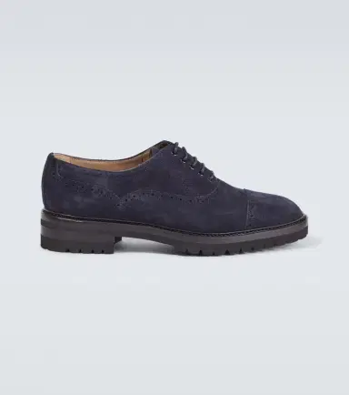 Manolo Blahnik Norton suede brogues | Thumbnail 6 Manolo Blahnik Norton suede brogues | Thumbnail 6
