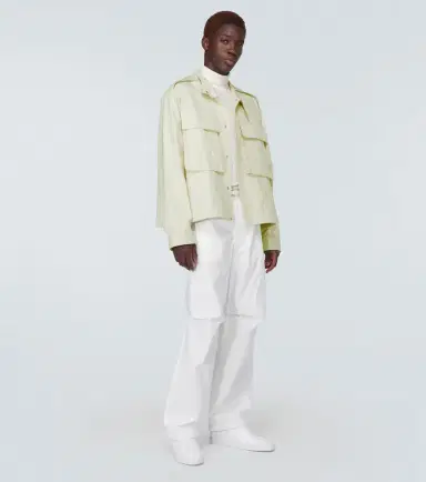 Jil Sander Oversized cotton jacket | Thumbnail 2 Jil Sander Oversized cotton jacket | Thumbnail 2