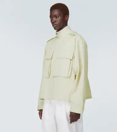 Jil Sander Oversized cotton jacket | Thumbnail 3 Jil Sander Oversized cotton jacket | Thumbnail 3