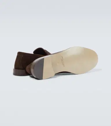 Manolo Blahnik Perry suede penny loafers | Thumbnail 6 Manolo Blahnik Perry suede penny loafers | Thumbnail 6