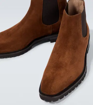 Manolo Blahnik Brompton suede Chelsea boots | Thumbnail 2 Manolo Blahnik Brompton suede Chelsea boots | Thumbnail 2