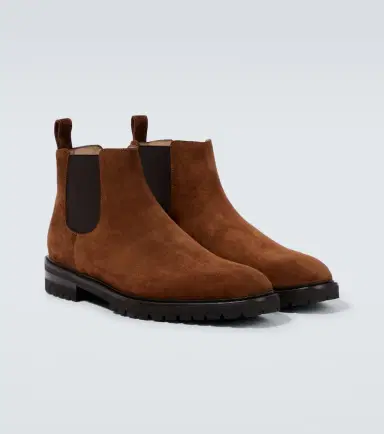 Manolo Blahnik Brompton suede Chelsea boots | Thumbnail 4 Manolo Blahnik Brompton suede Chelsea boots | Thumbnail 4