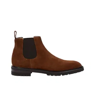 Manolo Blahnik Brompton suede Chelsea boots | Thumbnail 1 Manolo Blahnik Brompton suede Chelsea boots | Thumbnail 1