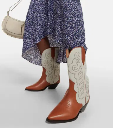 Isabel Marant Duerto embroidered leather boots | Thumbnail 3 Isabel Marant Duerto embroidered leather boots | Thumbnail 3