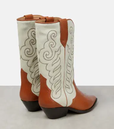 Isabel Marant Duerto embroidered leather boots | Thumbnail 4 Isabel Marant Duerto embroidered leather boots | Thumbnail 4