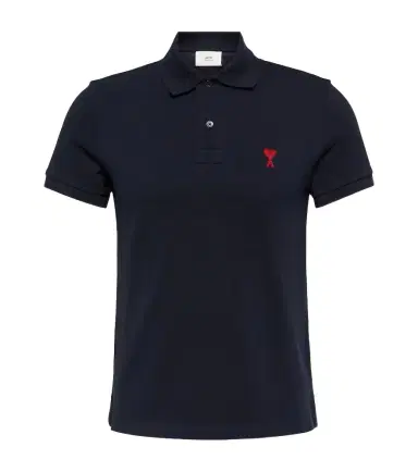 Ami Paris Ami De Caur cotton piqué polo shirt | Thumbnail 1 Ami Paris Ami De Caur cotton piqué polo shirt | Thumbnail 1