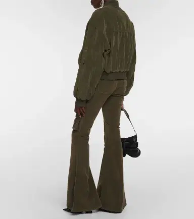 Blumarine Velvet bomber jacket | Thumbnail 3 Blumarine Velvet bomber jacket | Thumbnail 3