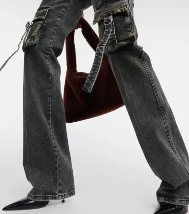 BLUMARINE Low-rise denim cargo pants | Thumbnail 2 BLUMARINE Low-rise denim cargo pants | Thumbnail 2