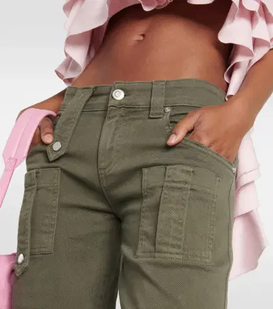 BLUMARINE Low-rise denim cargo pants | Thumbnail 5 BLUMARINE Low-rise denim cargo pants | Thumbnail 5