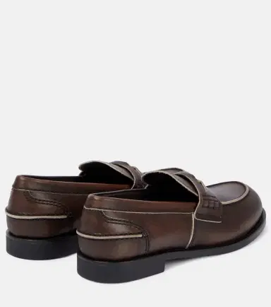 Miu Miu Embellished leather loafers | Thumbnail 3 Miu Miu Embellished leather loafers | Thumbnail 3