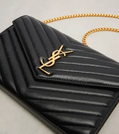 Saint Laurent Cassandre matelassé leather wallet on chain | Thumbnail 2 Saint Laurent Cassandre matelassé leather wallet on chain | Thumbnail 2