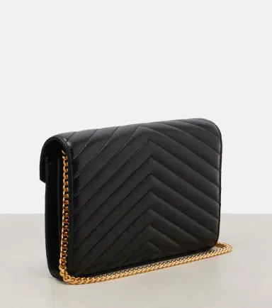 Saint Laurent Cassandre matelassé leather wallet on chain | Thumbnail 4 Saint Laurent Cassandre matelassé leather wallet on chain | Thumbnail 4