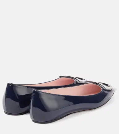 Roger Vivier Trompette patent leather ballet flats | Thumbnail 4 Roger Vivier Trompette patent leather ballet flats | Thumbnail 4