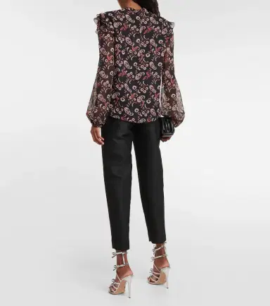 Giambattista Valli Printed silk blouse | Thumbnail 2 Giambattista Valli Printed silk blouse | Thumbnail 2