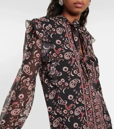 Giambattista Valli Printed silk blouse | Thumbnail 5 Giambattista Valli Printed silk blouse | Thumbnail 5