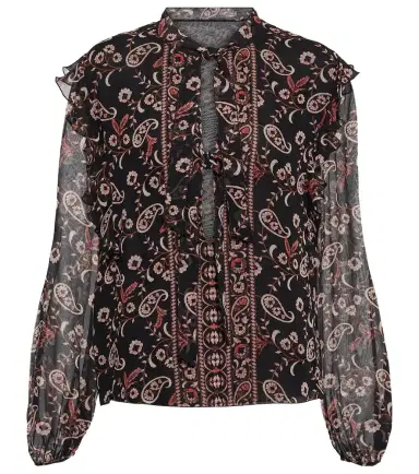 Giambattista Valli Printed silk blouse | Thumbnail 1 Giambattista Valli Printed silk blouse | Thumbnail 1