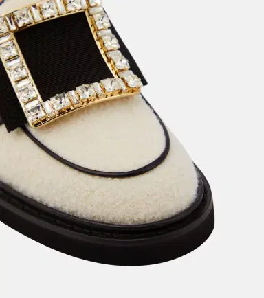 Roger Vivier Viv' Rangers wool bouclé loafers | Thumbnail 3 Roger Vivier Viv' Rangers wool bouclé loafers | Thumbnail 3