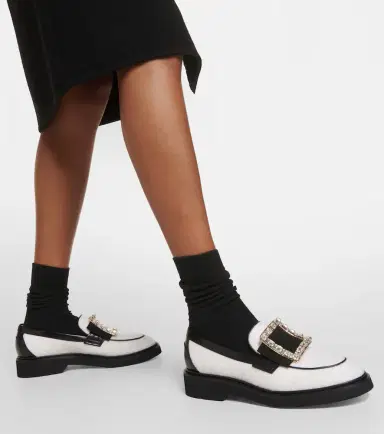Roger Vivier Viv' Rangers wool bouclé loafers | Thumbnail 5 Roger Vivier Viv' Rangers wool bouclé loafers | Thumbnail 5