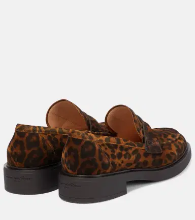 Gianvito Rossi Harris leopard-print suede loafers | Thumbnail 3 Gianvito Rossi Harris leopard-print suede loafers | Thumbnail 3