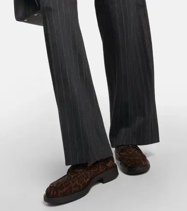 Gianvito Rossi Harris leopard-print suede loafers | Thumbnail 6 Gianvito Rossi Harris leopard-print suede loafers | Thumbnail 6