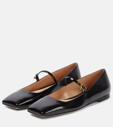 Gianvito Rossi Christina patent leather ballet flats | Thumbnail 4 Gianvito Rossi Christina patent leather ballet flats | Thumbnail 4