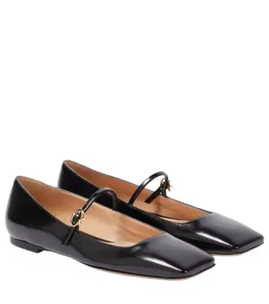 Gianvito Rossi Christina patent leather ballet flats | Thumbnail 1 Gianvito Rossi Christina patent leather ballet flats | Thumbnail 1
