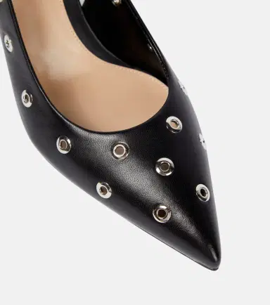 Gianvito Rossi Lydia studded leather slingback pumps | Thumbnail 3 Gianvito Rossi Lydia studded leather slingback pumps | Thumbnail 3