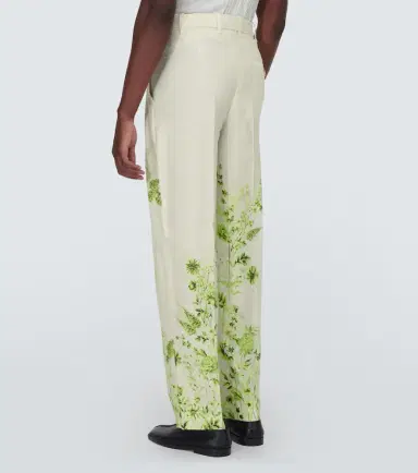 KING & TUCKFIELD Floral belted straight pants | Thumbnail 4 KING & TUCKFIELD Floral belted straight pants | Thumbnail 4