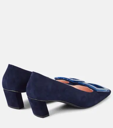 Roger Vivier Belle Vivier 45 suede pumps | Thumbnail 2 Roger Vivier Belle Vivier 45 suede pumps | Thumbnail 2