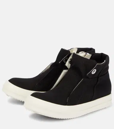 Rick Owens Dunk denim high-top sneakers | Thumbnail 4 Rick Owens Dunk denim high-top sneakers | Thumbnail 4