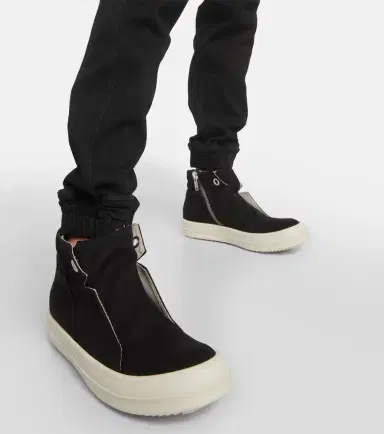 Rick Owens Dunk denim high-top sneakers | Thumbnail 5 Rick Owens Dunk denim high-top sneakers | Thumbnail 5