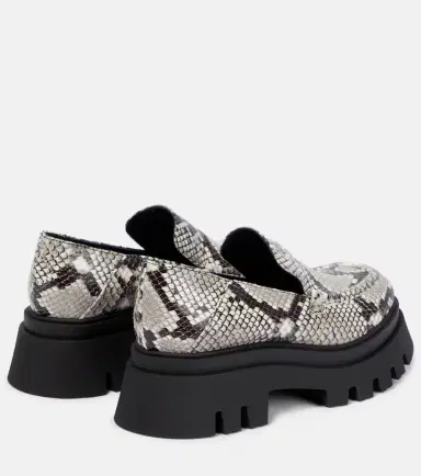 Dorothee Schumacher Printed leather platform loafers | Thumbnail 2 Dorothee Schumacher Printed leather platform loafers | Thumbnail 2