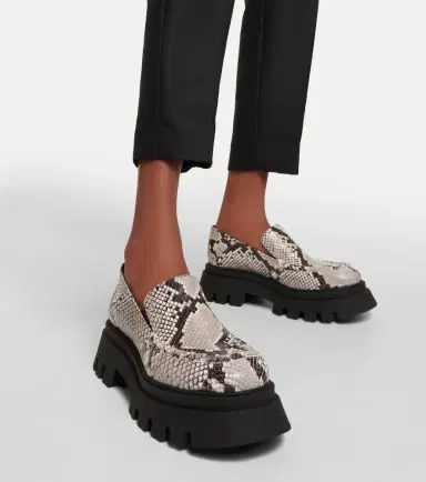 Dorothee Schumacher Printed leather platform loafers | Thumbnail 6 Dorothee Schumacher Printed leather platform loafers | Thumbnail 6