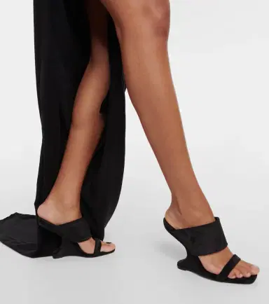 Rick Owens Cantilever suede mules | Thumbnail 2 Rick Owens Cantilever suede mules | Thumbnail 2