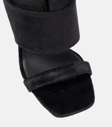 Rick Owens Cantilever suede mules | Thumbnail 3 Rick Owens Cantilever suede mules | Thumbnail 3