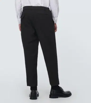 Comme des Garcons Homme Deux Comme des Garçons Homme Deux Mid-rise cropped pants | Thumbnail 5 Comme des Garcons Homme Deux Comme des Garçons Homme Deux Mid-rise cropped pants | Thumbnail 5