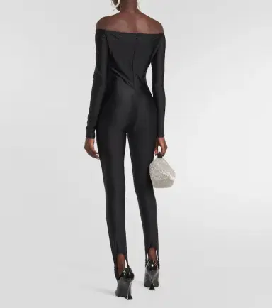GIUSEPPE DI MORABITO Embellished jersey jumpsuit | Thumbnail 2 GIUSEPPE DI MORABITO Embellished jersey jumpsuit | Thumbnail 2