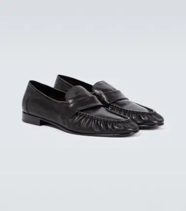 The Row Soft leather loafers | Thumbnail 3 The Row Soft leather loafers | Thumbnail 3