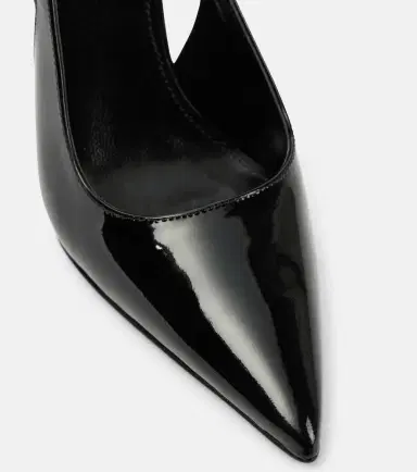 Paris Texas Lidia patent leather slingback pumps | Thumbnail 3 Paris Texas Lidia patent leather slingback pumps | Thumbnail 3