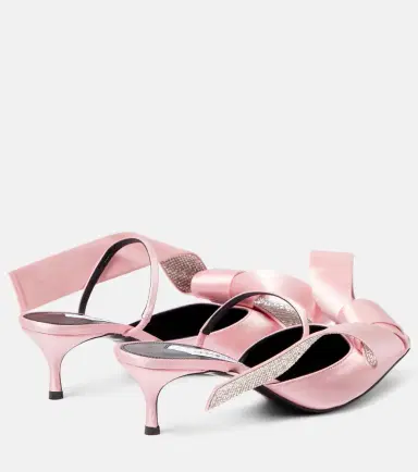Area x Sergio Rossi Marquise crystal-embellished mules | Thumbnail 5 Area x Sergio Rossi Marquise crystal-embellished mules | Thumbnail 5