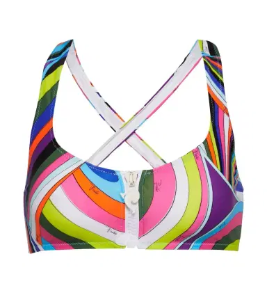 Pucci Iride bikini top | Thumbnail 1 Pucci Iride bikini top | Thumbnail 1