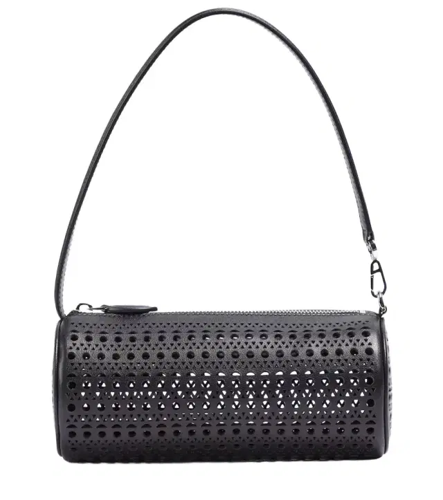 Alaïa Tube perforated leather shoulder bag Alaïa Tube perforated leather shoulder bag