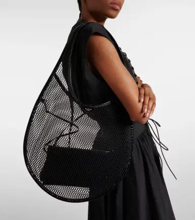 Alaïa Alaïa One Piece Medium mesh tote bag | Thumbnail 4 Alaïa Alaïa One Piece Medium mesh tote bag | Thumbnail 4