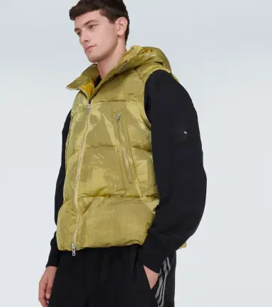 Y-3 Trompe-l'ail down vest | Thumbnail 5 Y-3 Trompe-l'ail down vest | Thumbnail 5