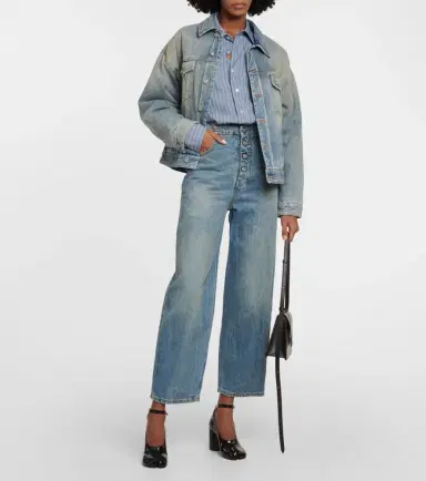 MM6 MAISON MARGIELA Padded denim jacket | Thumbnail 2 MM6 MAISON MARGIELA Padded denim jacket | Thumbnail 2