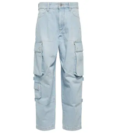 Isabel Marant Elore denim cargo pants | Thumbnail 1 Isabel Marant Elore denim cargo pants | Thumbnail 1