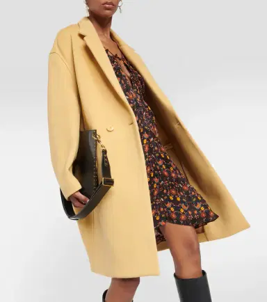 Isabel Marant Efegozi wool-blend coat | Thumbnail 3 Isabel Marant Efegozi wool-blend coat | Thumbnail 3