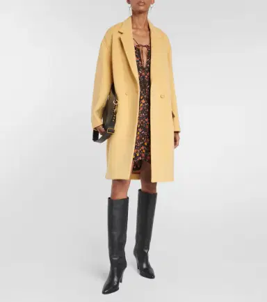 Isabel Marant Efegozi wool-blend coat | Thumbnail 5 Isabel Marant Efegozi wool-blend coat | Thumbnail 5