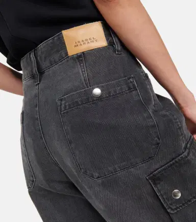 Isabel Marant Elore denim cargo pants | Thumbnail 6 Isabel Marant Elore denim cargo pants | Thumbnail 6