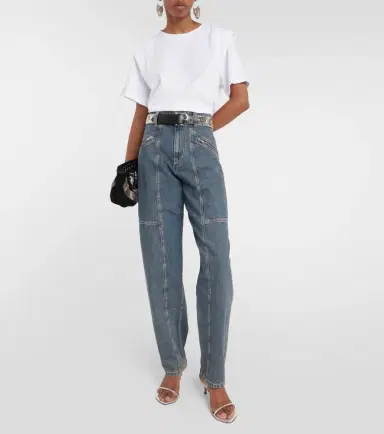 Isabel Marant Fanny wide-leg jeans | Thumbnail 4 Isabel Marant Fanny wide-leg jeans | Thumbnail 4